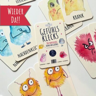 Gefühlskleckse Kartenspiel neu